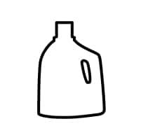 Bleach bottle icon